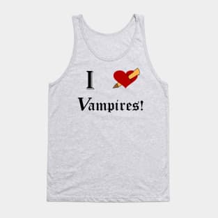 I Stake Vampires Tank Top